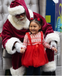 The kids had a ball…excited about the holidays---AND the gifts from “Santa”.